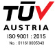TUV With certificate registration number 80x30-
